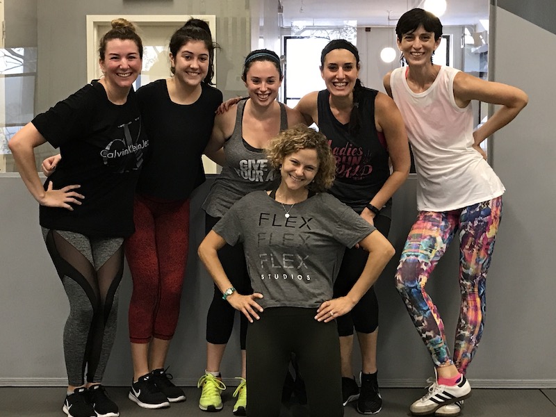 FLEX Studios with Wellness Meet Up raising $12,000 for breast cancer research at Memorial Sloan Kettering Cancer Center! 💗 